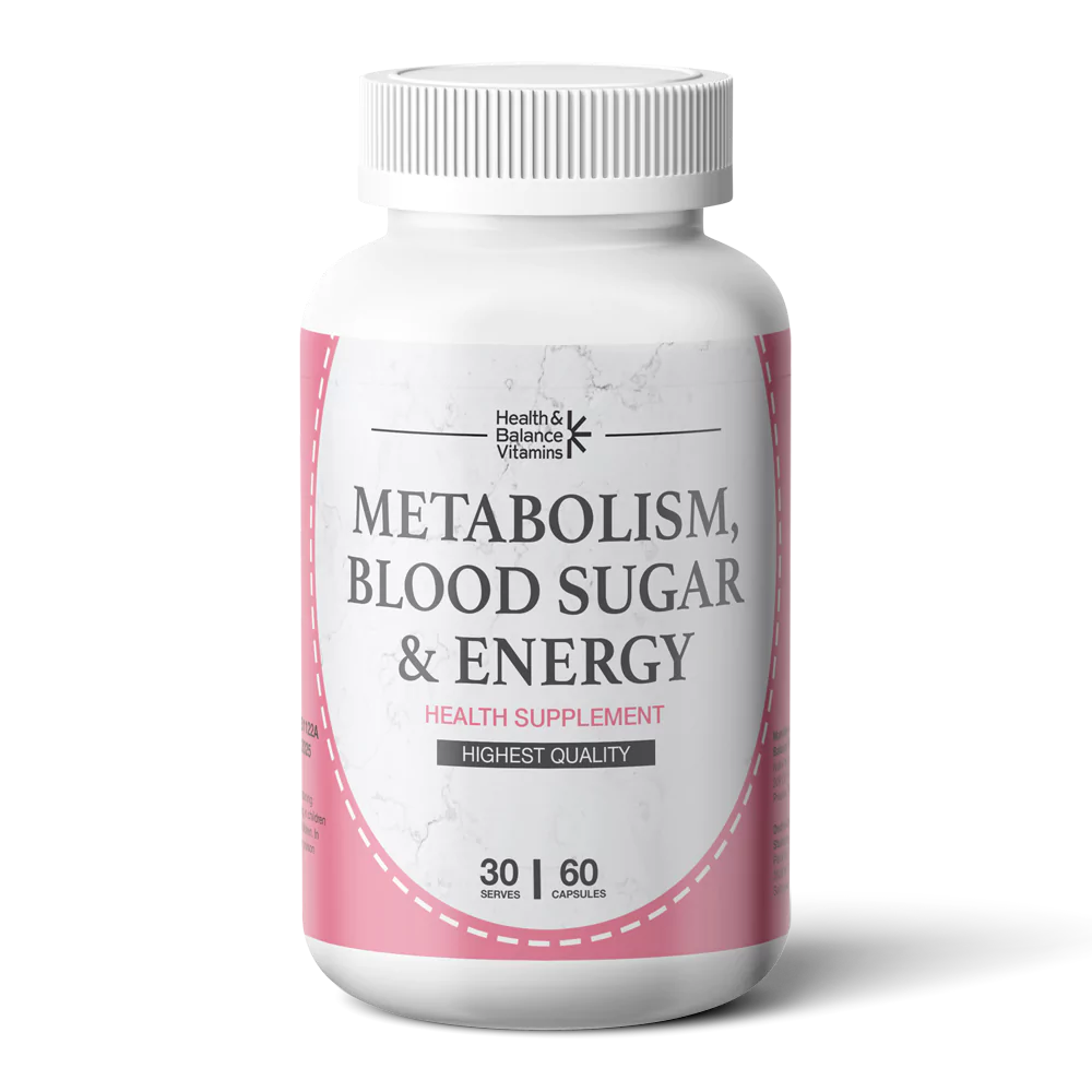 Metabolism, Blood Sugar & Energy Support